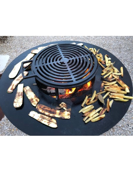 Brasero Plancha Quoco Piatto Medium Noir - 4