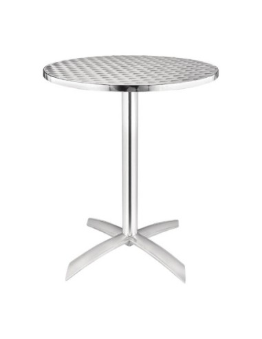 Table à plateau basculant en acier inoxydable Bolero - 1