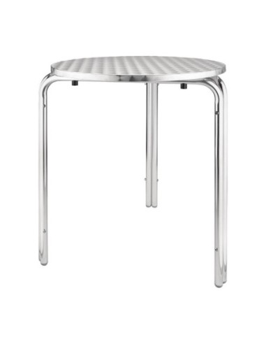 Table bistro ronde empilable Bolero 600mm - 1