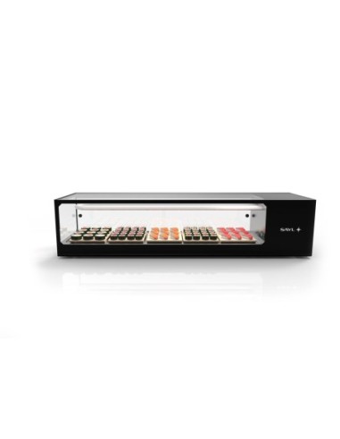 Vitrine froide SAYL Logic Sushi line avec 6 bacs GN 1/3x40 - 1