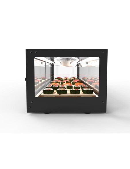 Vitrine froide SAYL Logic Sushi line avec 6 bacs GN 1/3x40 - 3