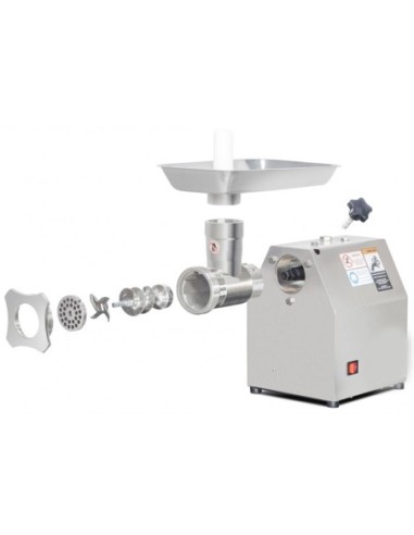 Hachoir à viande électrique professionnel 750W - 120 Kg/h - 2