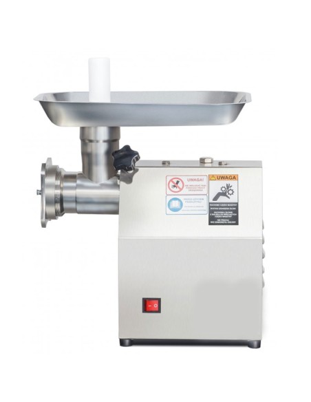 Hachoir à viande électrique professionnel 750W - 120 Kg/h - 3