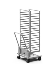 Chariot de cuisson en acier pour fours Bakertop Plus et One Big 16 niveaux 60x40 - 1