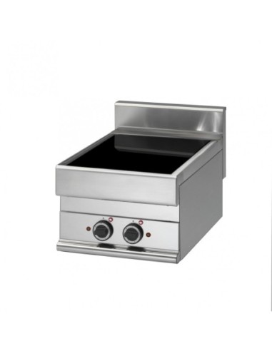 Rechaud professionnel vitroceramique à poser 2 zones de cuisson Série 650 - 1