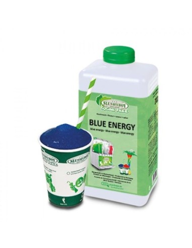 Sirop granita sans sucre Slushyboy® Frozen Drinks x 8 L - BLUE ENERGY - 1