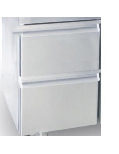 Bloc 2 tiroirs pour dessertes réfrigérées P 600 mm - gamme MRS