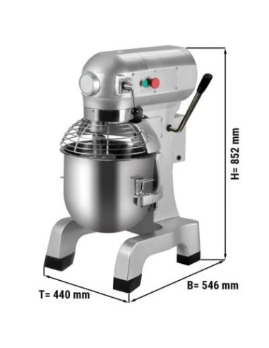 Batteur mélangeur planétaire professionnel 27L 230V - 1