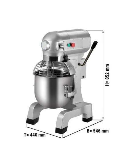 Batteur mélangeur planétaire professionnel 27L 230V - 1