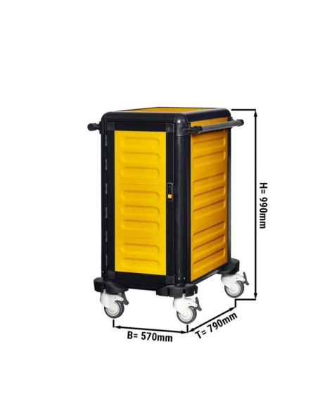 Chariot thermique neutre - 14 x GN 1/1 - 3