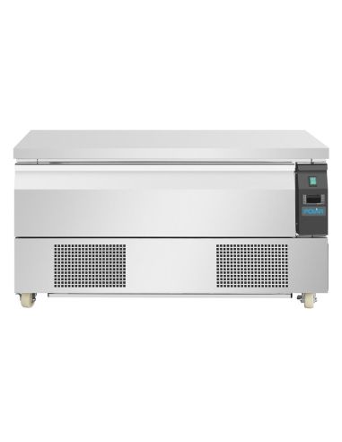 Soubassement double réfrigération 1 tiroir Polar Série U 3x GN 1/1 - 4