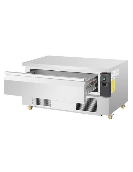 Soubassement double réfrigération 1 tiroir Polar Série U 3x GN 1/1