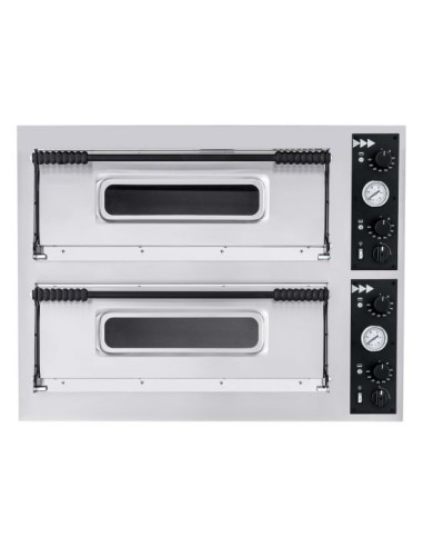 Four à pizza électrique Profi44M - 8 pizzas Ø 32 - 2 chambres | Prismafood