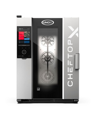 Four mixte Unox Cheftop-X 10 niveaux GN 1/1 400V