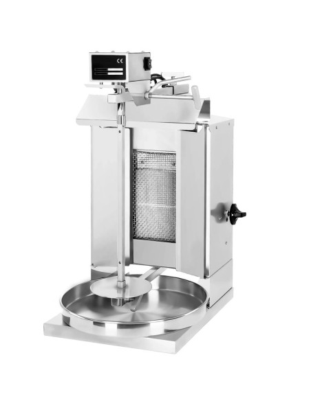 grill doner kebab gaz 1 bruleur max 5 kg moteur en haut