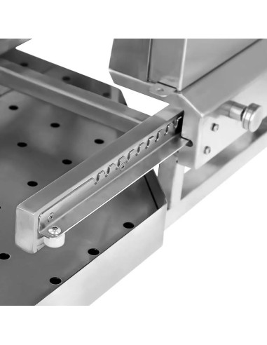 grill doner kebab gaz 3 brûleurs max 40kg tole de protection moteur haut 2