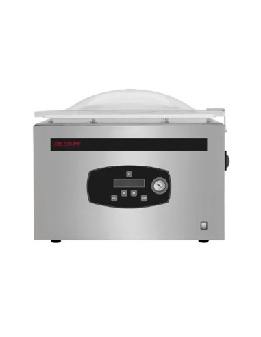 Machine sous-vide à cloche 520 mm avec table et imprimante Delcoupe