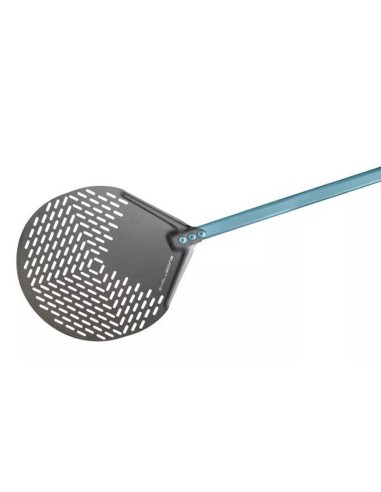 pelle pizza perforee evoluzione manche 150 mm diametre tete 33x33