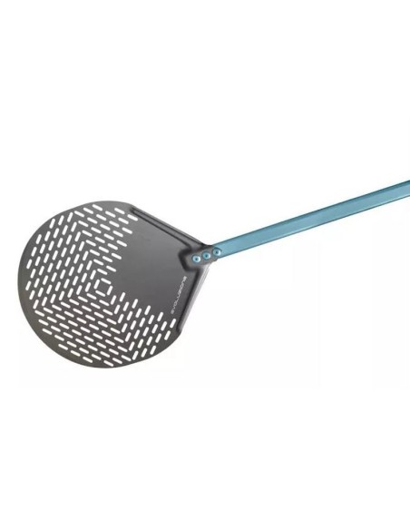 pelle pizza perforee evoluzione manche 150 mm diametre tete 33x33