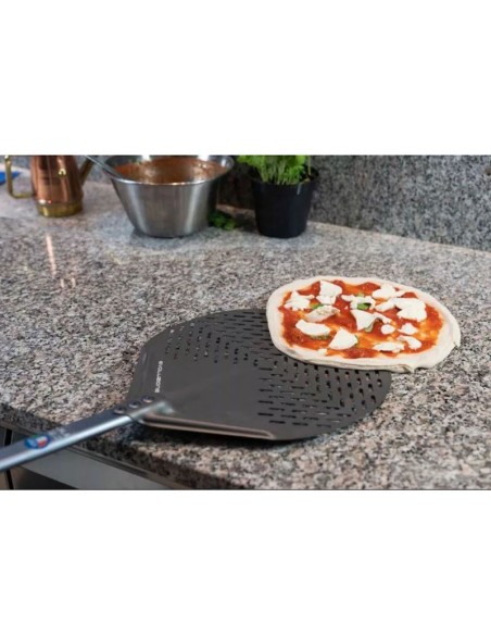 Pelle à pizza perforée Evoluzione manche 150 cm 33 x 33 cm