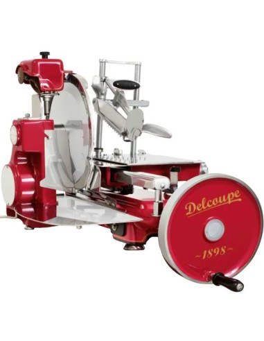 trancheuse manuelle lame 319 collector delcoupe rouge