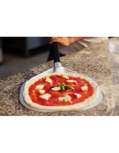 Pelle à pizza rectangulaire en aluminium longueur 60 cm