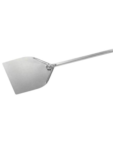 Pelle à pizza domestique en acier anodisé longueur du manche 120 cm - 32 x 30 cm