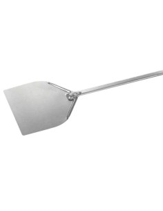 Pelle à pizza domestique en acier anodisé longueur du manche 120 cm - 32 x 30 cm