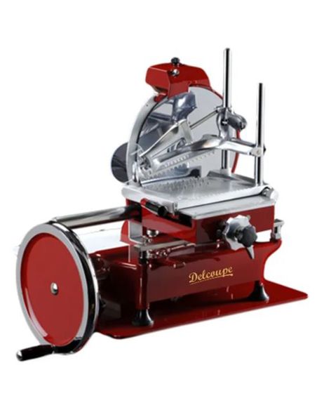 Trancheuse Manuelle Classic Lame 300 Delcoupe Rouge