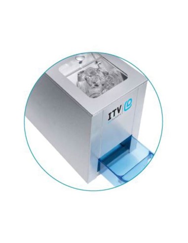 Broyeur à Glaçons TR3-INOX 180 kg/h - insertion