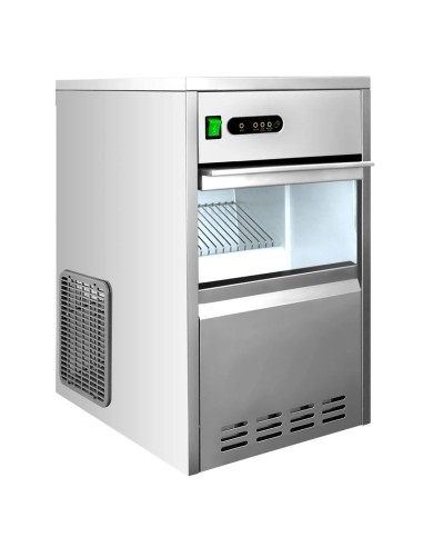 interieur machine à glaçons cylindriques creux 24  kg par 24h