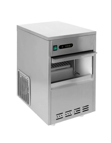 interieur machine à glaçons cylindriques creux 24  kg par 24h 2