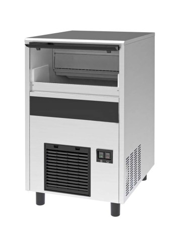 ouverture machine à glaçons cylindriques pleins 57 kg par 24h
