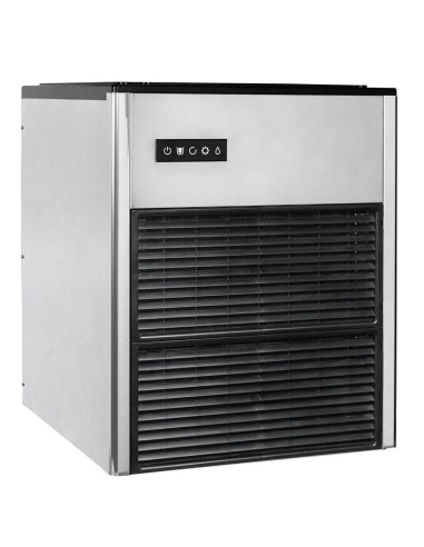 Machine a glacons cubiques pleins 335 kg par 24h incline