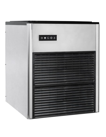 Machine a glacons cubiques pleins 335 kg par 24h incline