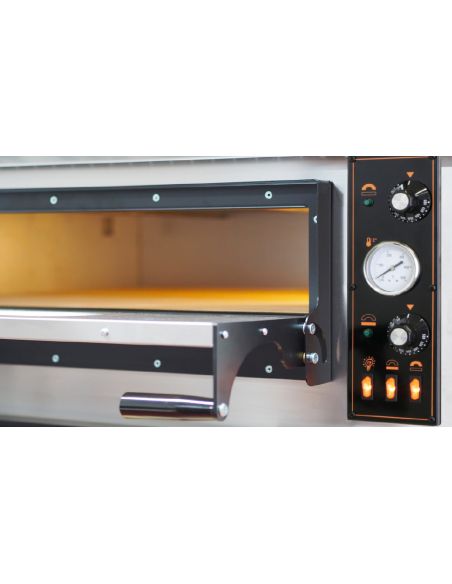 Four à pizza électrique TL 44 - 8 pizzas Ø 36 cm | Resto Italia