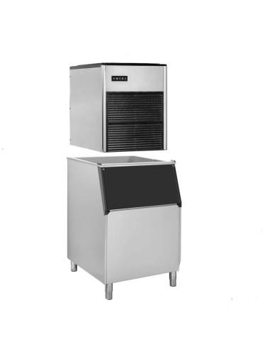 Machine à glaçons Nugget Ice 335 kg/24h avec bac à glaçons de 225 kg 1