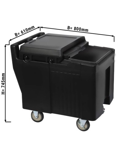 Chariot à glace sur roulettes - 125 litres -1