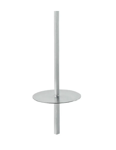 Plateau à viande pour brochette kebab - Ø 25 cm avec pic à kebab