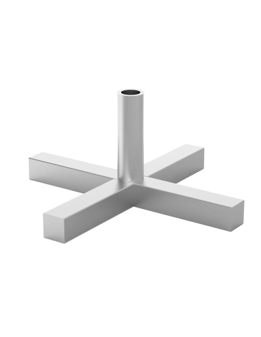 Support en croix pour broche kebab - Ø max 16 mm