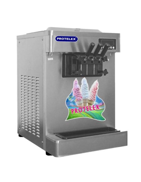 Machine à glace italienne et Yaourt glacé - 3 manettes 2 kw 908