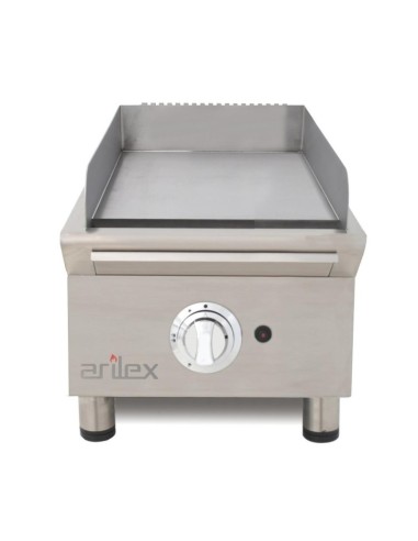 Plancha Fry-Top à gaz en acier rectifié 15 mm Arilex 40FRYGRN
