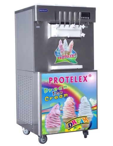 Machine à glace italienne et Yaourt glacé - 5 manettes 2.7 kw - 1