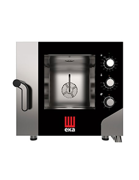 Four mixte électrique - 5 GN 1/1 avec panneau électromécanique EKA - MKF511S