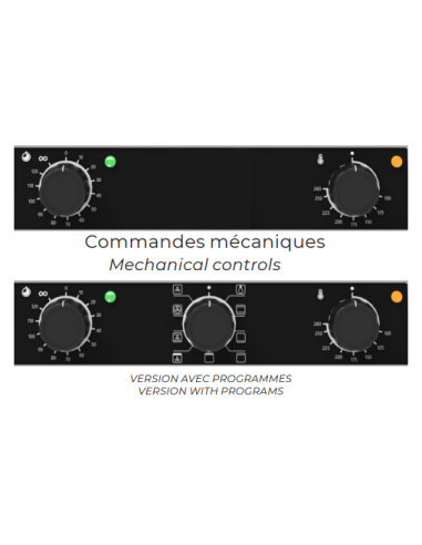 EKF416NALUD - Commandes mécaniques