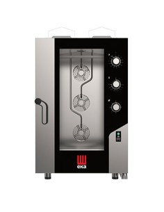 Four à gaz convection et vapeur 11 GN 1/1 panneau électromécanique Millenium