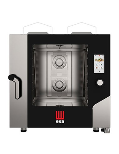 Four à gaz convection et vapeur 6 EN 60/40 avec écran tactile Millenium