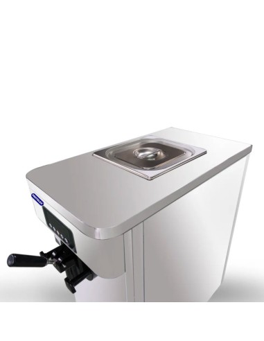 Machine à glace italienne et Yaourt glacé 1 manette 2 kW version compacte - couvercle