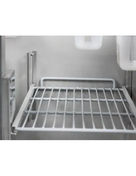 clayette table réfrigérée positive centrale profondeur 700 - 1 porte et 4 tiroirs
