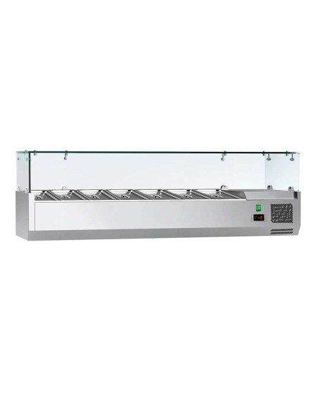 vitrine ingredient 7 gn 1/4 1600